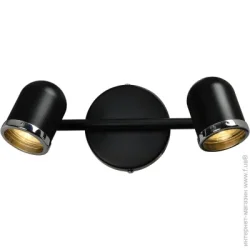 Спот Accento Lighting ALIN-Amelie-1 2x50 Вт GU10 хром/черный