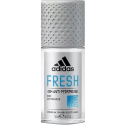 Дезодорант для мужчин Adidas Fresh Cool & Dry 48h шариковый 50 мл (3607347411611)