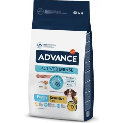 Сухий корм Advance Корм Dog Puppy Sensitive для цуценят всіх порід з чутливим травленням 12 кг