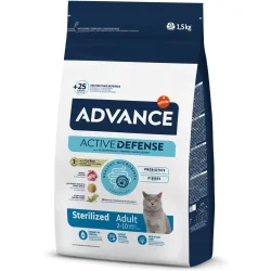 Корм Sterilized с индейкой и ячменем 1,5 кг