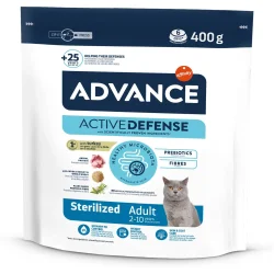 Корм Sterilized с индейкой и ячменем 400 г