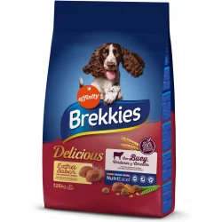 Сухой корм Brekkies Корм сухой для собак для всех пород Brekkies Dog Delice Meat с говядиной