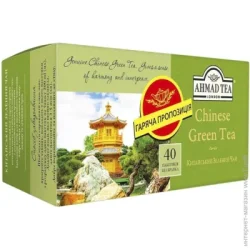 Ahmad Tea Чай зеленый Chinese Green 40 шт. 1,8 г