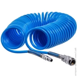 Шланг спиральный воздушный для компрессора 6,5*10мм L=10м полиуретановый AIRKRAFT AHC46-F