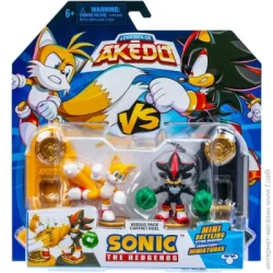 Фигурка с аксессуарами Akedo Игровой набор Тейлз и Еж Шедоу Sonic 123570