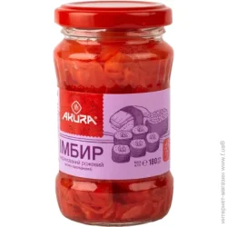 Akura Имбирь маринованный 180 г (4820178460200)