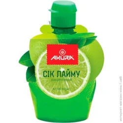Соус Akura Сок лайма концентрированный 220 мл (5202737300117)