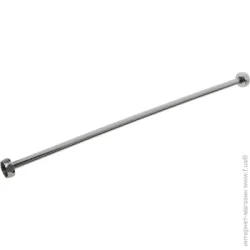 Albertoni Труба хромированная 10мм. 1/2"х1/2" ВВ 0,4м