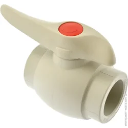 Alcapipe Кран шаровой пластиковый с рычагом PPR grn 40