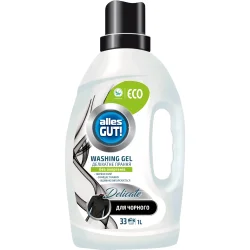 Гель для стирки для чёрных и темных вещей Alles Gut! ECO 1000 мл (4823051467198)