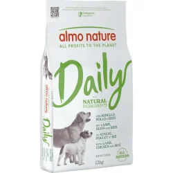 Сухой корм Almo Nature Корм сухой для собак для всех пород Daily Dog с ягненком, курицей и рисом 12 кг