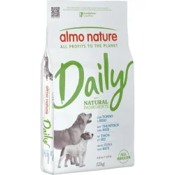 Сухой корм Almo Nature Корм сухой для собак для всех пород Daily Dog з тунцом и рисом 12 кг