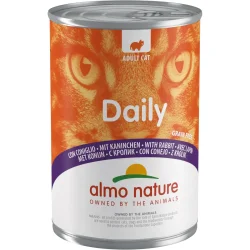 Консерва для дорослих котів Daily Menu з кролятиною 400 г