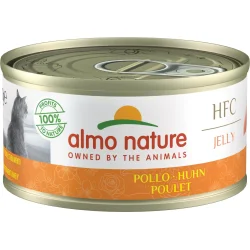 Консервы Almo Nature Консерва для взрослых котов HFC Jelly с курицей 70 г