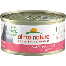 Консервы Almo Nature Консерва для взрослых котов HFC Jelly с лососем 70 г