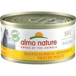 Консервы Almo Nature Консерва для взрослых котов HFC Natural с куриным филе 70 г