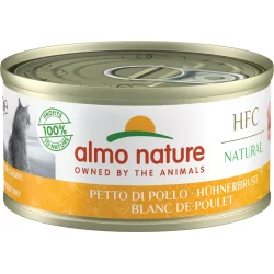 Консервы Almo Nature Консерва для врослых котов HFC Natural с курицей 70 г