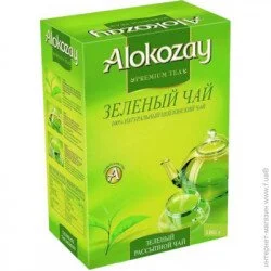 Alokozay Чай зелений "Alokozay" листовий у пачках по 180гр