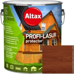 Altax Лазурь PROFI-LASUR protector Орех мат 9 л