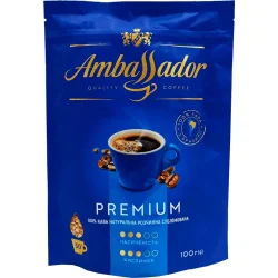 Ambassador Кава розчинна Premium пакет 100 г