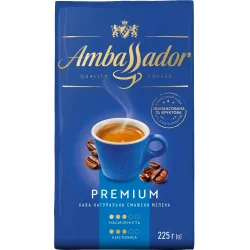 Ambassador Кофе молотый Premium 225 г
