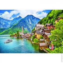 Пазл класичний Anatolian Пазли Озеро Хальштеттер 2000 Елементів (3959)
