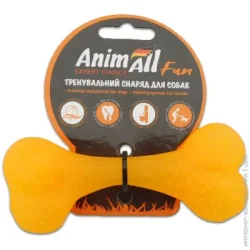 Animall Игрушка для собак Кость 12 см желтая 88111