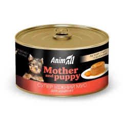 Консерви Animall Корм вологий для собак і щенят легкий старт годування 195 г