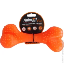 Animall Игрушка для собак Кость 25 см оранжевая 88127
