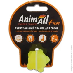 Animall Іграшка для собак Куля молекула 3 см жовтий 88131