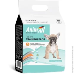 Пеленки, подстилки Animall Пеленки одноразовые 60х45 см 10 шт. для собак/для щенков