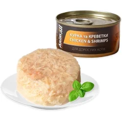 Консерва для котов курица и креветки 85 г
