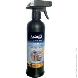 Animall Спрей-ліквідатор запахів та біологічних плям Cleane Home кориця з апельсином 500 мл