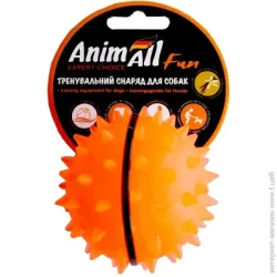 Animall Игрушка для собак Fun мяч каштан оранжевый 7 см