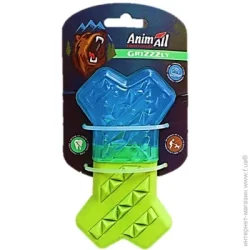 Animall Игрушка для собак GrizZzly Холодная кость сине-зеленая 9680