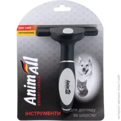 Триммер Animall Дешеддер Groom L серый с черным MG9720