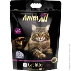Animall Наполнитель для кошачьего туалета Premium фиолетовый аметист 15 л