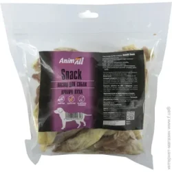 Animall Ласощі Snack вуха кролика з м'ясом кролика, для собак, 500 г (151737)
