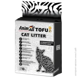 Animall Наполнитель для туалета Tofu с активированым углем 4,66 кг