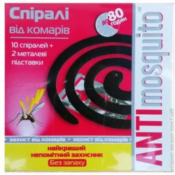 Відлякувач Antimosquito Спіралі від комарів (4820055141376)