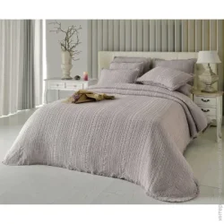 Antonio Pereira Покрывало Luisa 270x230 см пудровый