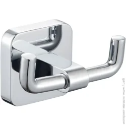 Aqua Rodos Крючок двойной 6625 Capri, хром (АР000040522)