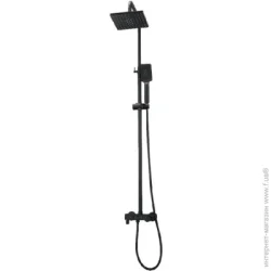 Aqua Rodos Душова система Gessie Black Matte