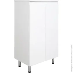 Aqua Rodos Комод напольный LEO (белый глянец) 50 см