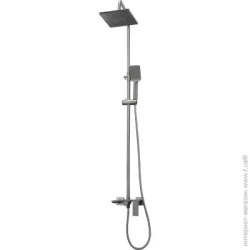 Aqua Rodos Душова система Leonardo Gun Metal