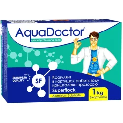 Коагулянт Aquadoctor Засіб коагулюючу 1 кг Superflock (4820213600240)
