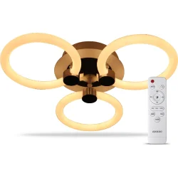 Ardero Люстра светодиодная Felicity 3x47 Вт LED-модуль белый с серебристым AL6133ARD 47W FELICITY