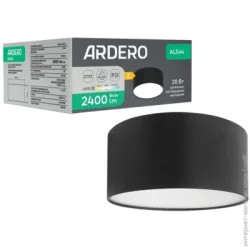 Ardero Светильник светодиодный Led 4000 К черный матовый AL544 20 b
