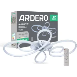 Ardero Люстра светодиодная Fabio 4xLED-модуль белый AL6530ARD FABIO M