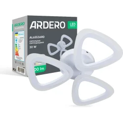 Ardero Люстра светодиодная Clover 3xLED-модуль белый AL6553ARD CLOVER